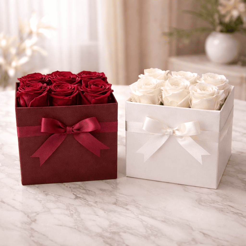 Cajas para rosas eternas
